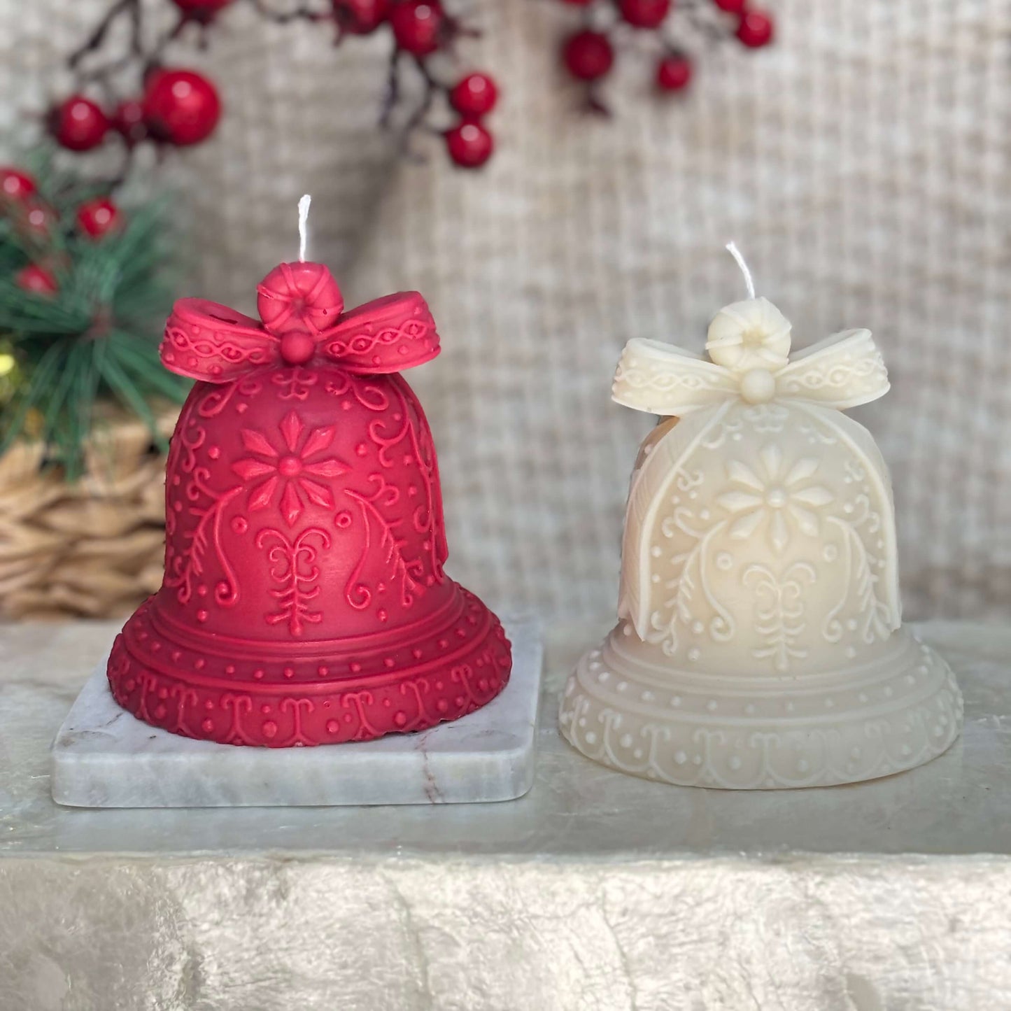 CHRISTMAS BELL CANDLE