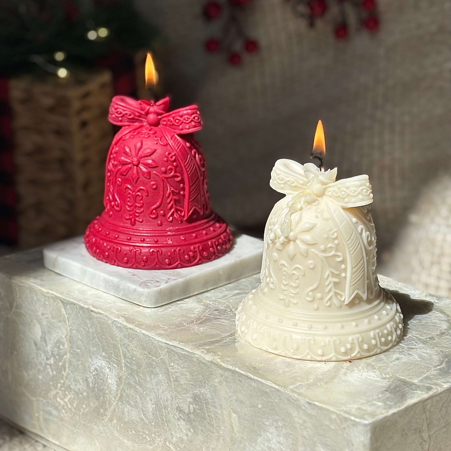 CHRISTMAS BELL CANDLE