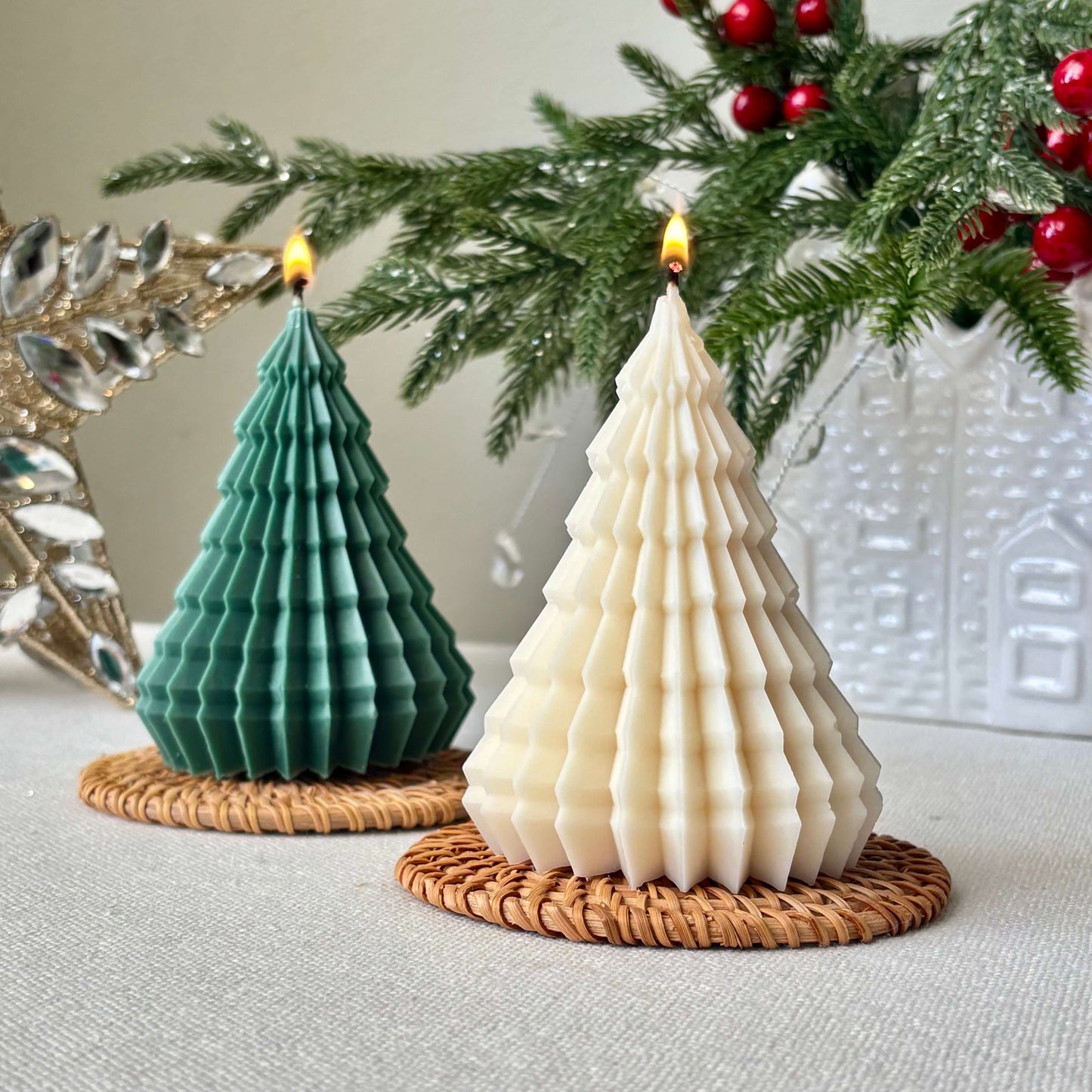 RIBBED CHRISTMAS TREE
