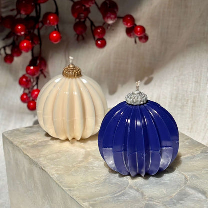 FESTIVE ROUND CANDLE