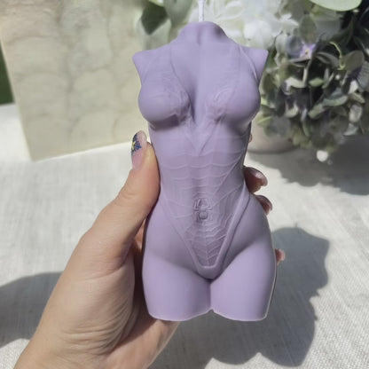 FEMALE TORSO CANDLE