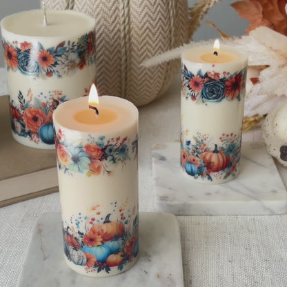 GLOSSY PUMPKIN CANDLE